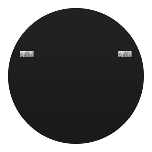 Hallway Art Wall Mirror Decorative: Round Golden and Silver Hung Mirrors 60cm 80cm