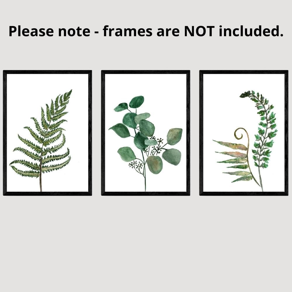 Eviepops Prints Dandelion Quote Wall Art Set of 3 Unframed Prints, Plant Decor, Living Room Bedroom Poster Home Decor, Every Dream Begins with a Wish (A4)