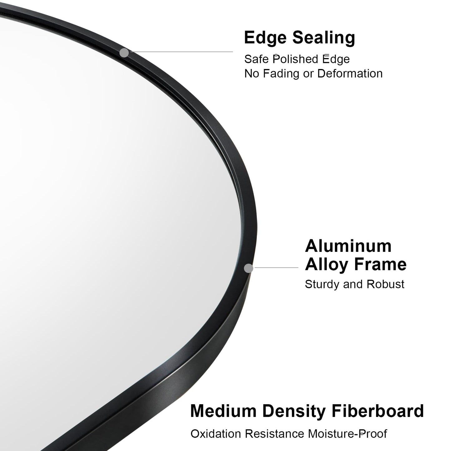 Holdfiturn 50cm Round Mirror,Large Modern Gold Copper Brushed Frame Wall Mirror,Metal Framed HD Glass Wall Mirror circle mirror for Makeup Bathroom Living Room Bedroom