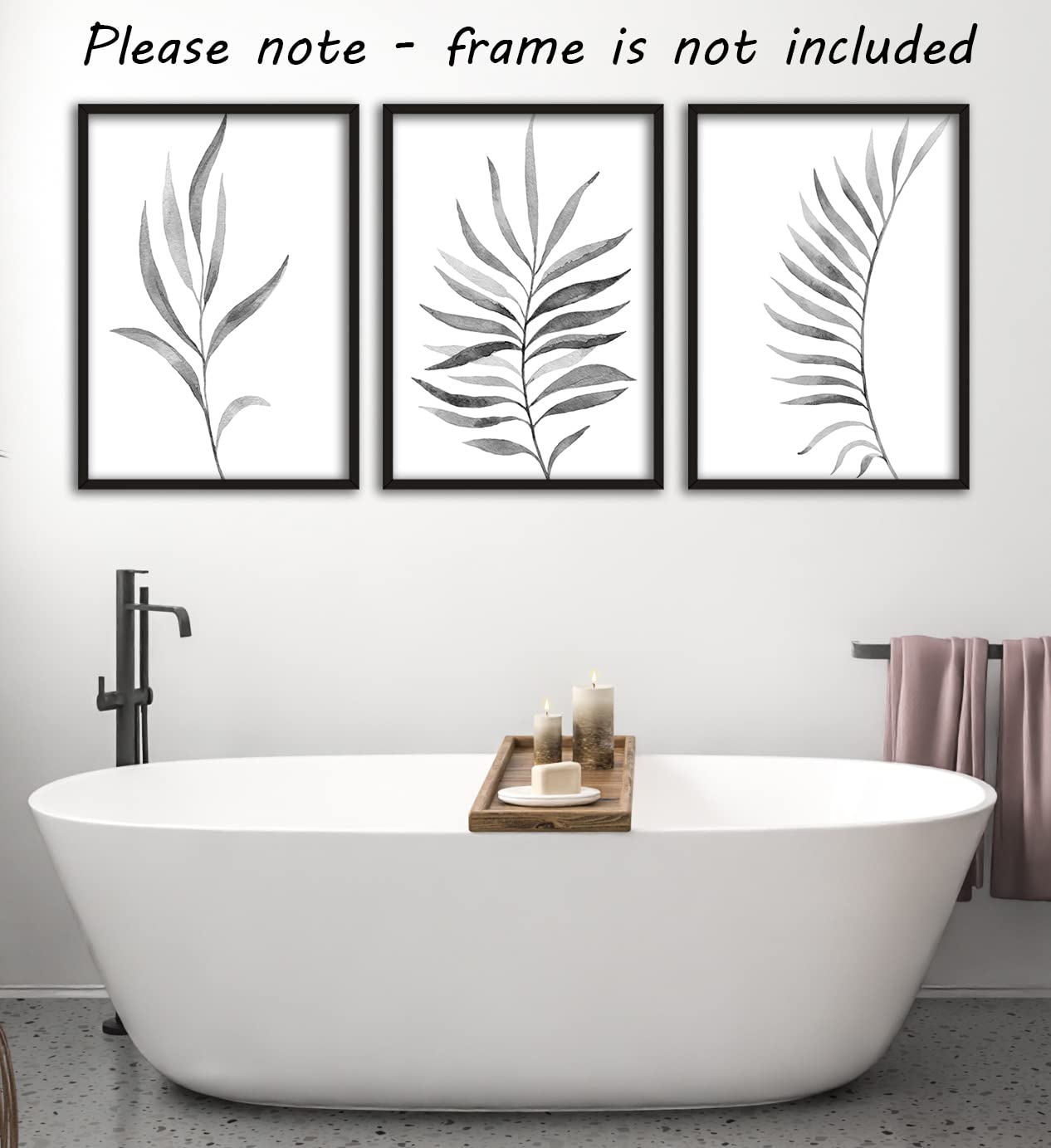 Eviepops Prints Dandelion Quote Wall Art Set of 3 Unframed Prints, Plant Decor, Living Room Bedroom Poster Home Decor, Every Dream Begins with a Wish (A4)