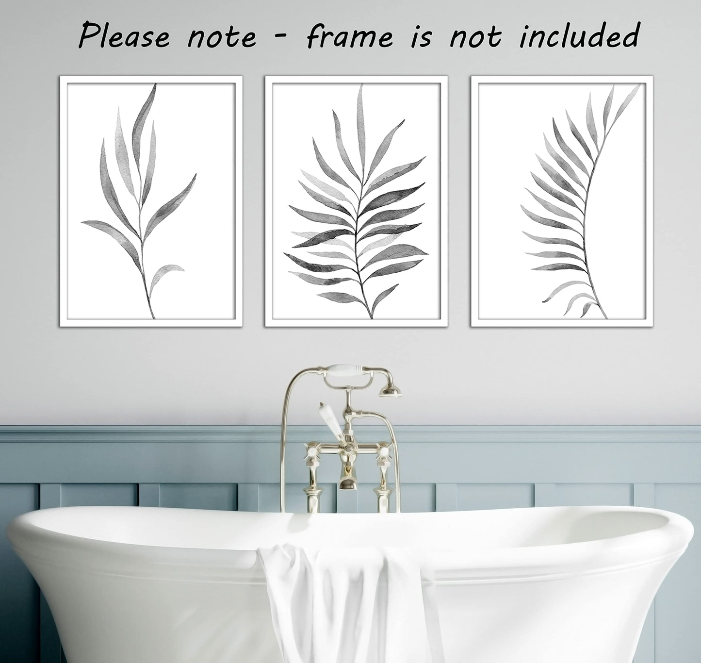 Eviepops Prints Dandelion Quote Wall Art Set of 3 Unframed Prints, Plant Decor, Living Room Bedroom Poster Home Decor, Every Dream Begins with a Wish (A4)