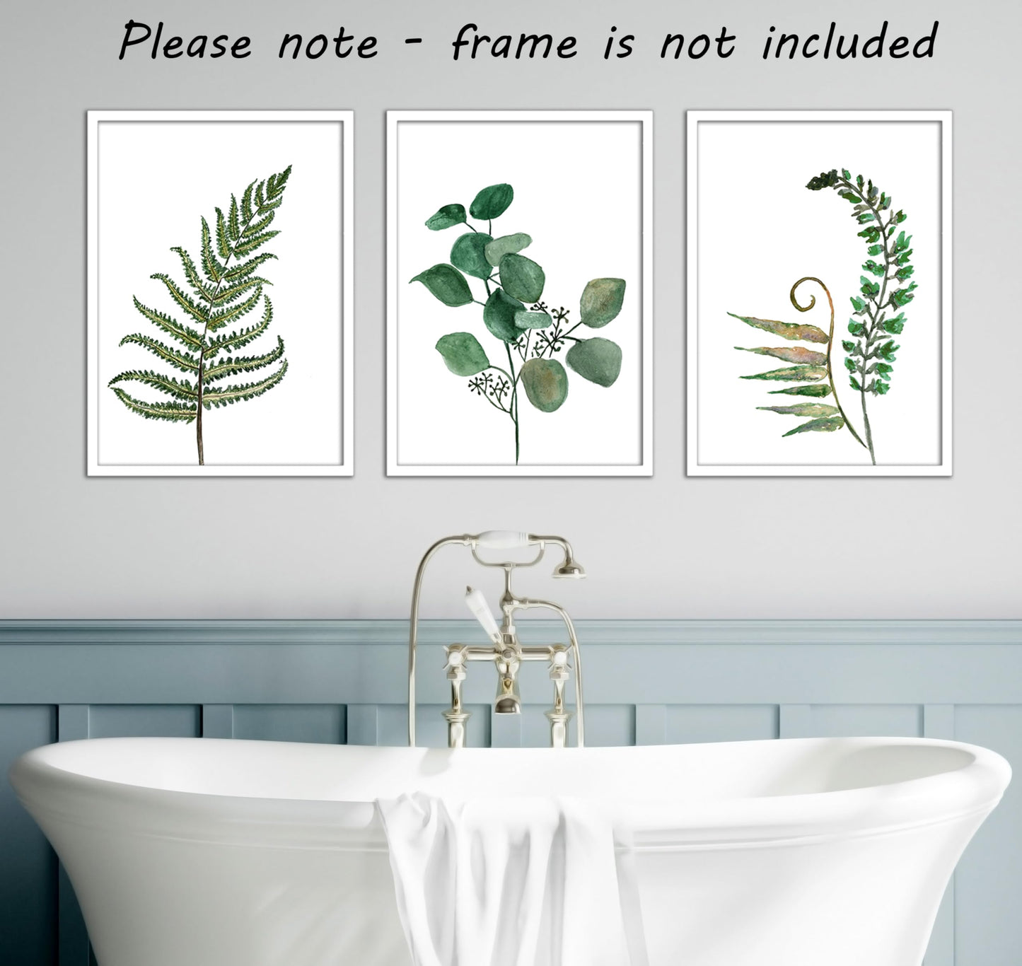 Eviepops Prints Dandelion Quote Wall Art Set of 3 Unframed Prints, Plant Decor, Living Room Bedroom Poster Home Decor, Every Dream Begins with a Wish (A4)