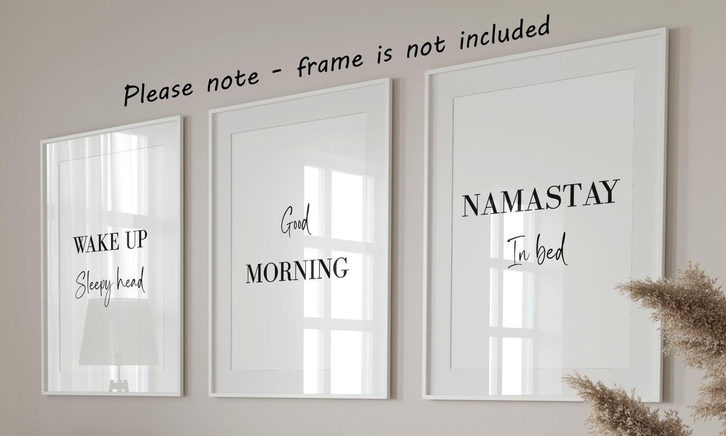 Dream Love Live Quotes set of 3 Unframed Prints, Home Decor Wall Art, Dream Without Fear, Love Without Limits, Live Without Regrets (A4)