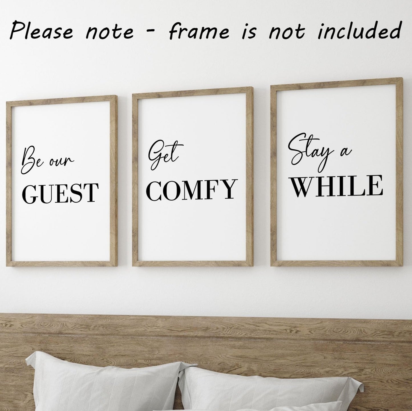 Dream Love Live Quotes set of 3 Unframed Prints, Home Decor Wall Art, Dream Without Fear, Love Without Limits, Live Without Regrets (A4)