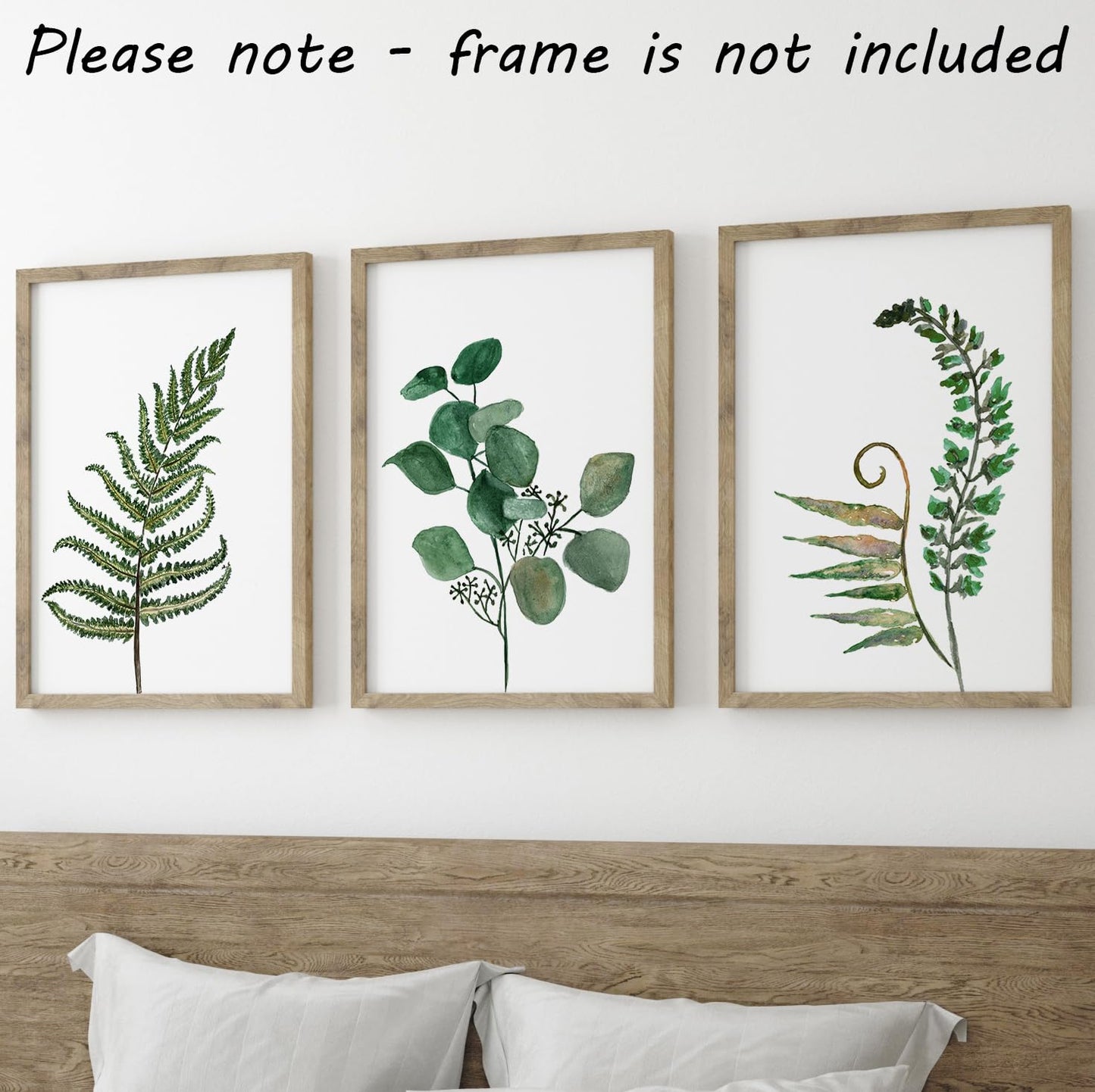 Eviepops Prints Dandelion Quote Wall Art Set of 3 Unframed Prints, Plant Decor, Living Room Bedroom Poster Home Decor, Every Dream Begins with a Wish (A4)