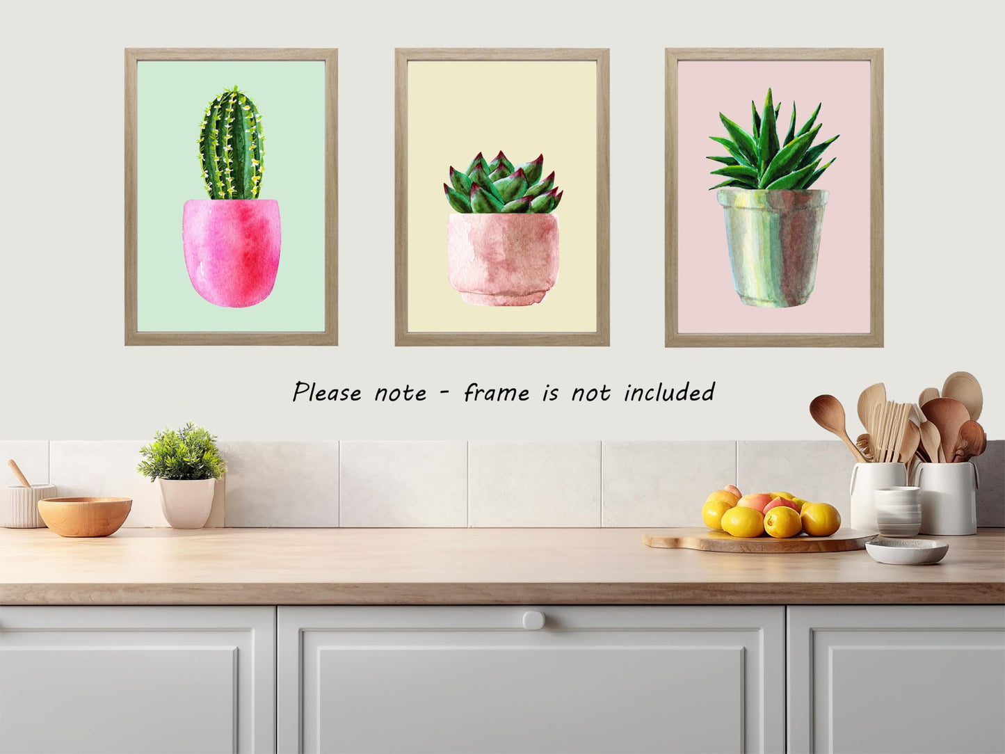 Eviepops Prints Dandelion Quote Wall Art Set of 3 Unframed Prints, Plant Decor, Living Room Bedroom Poster Home Decor, Every Dream Begins with a Wish (A4)