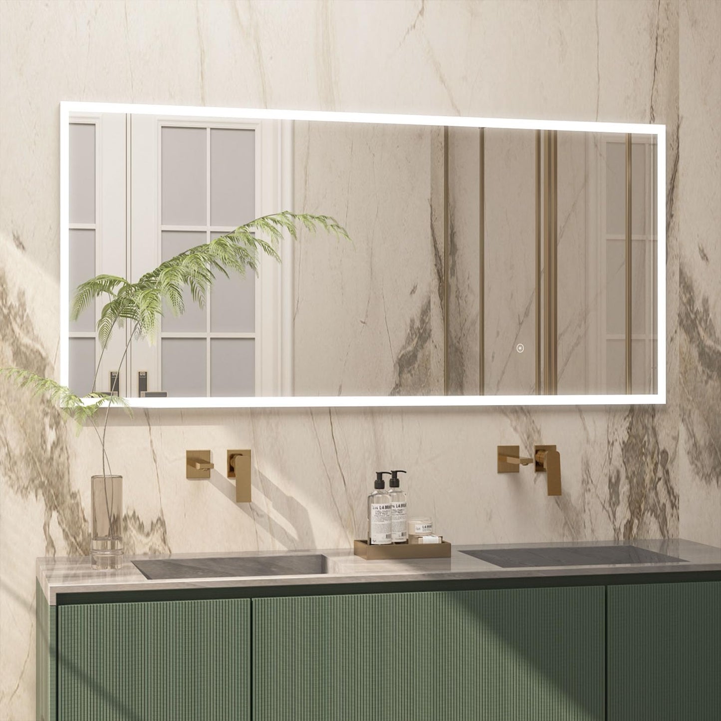CASSILANDO Full Length Mirror165X60cm Arched Mirror, Black Floor Mirror with Standing Full Body Mirrors Hanging or Leaning Against Wall, for Cloakroom, Bedroom, Livingroom (Black)