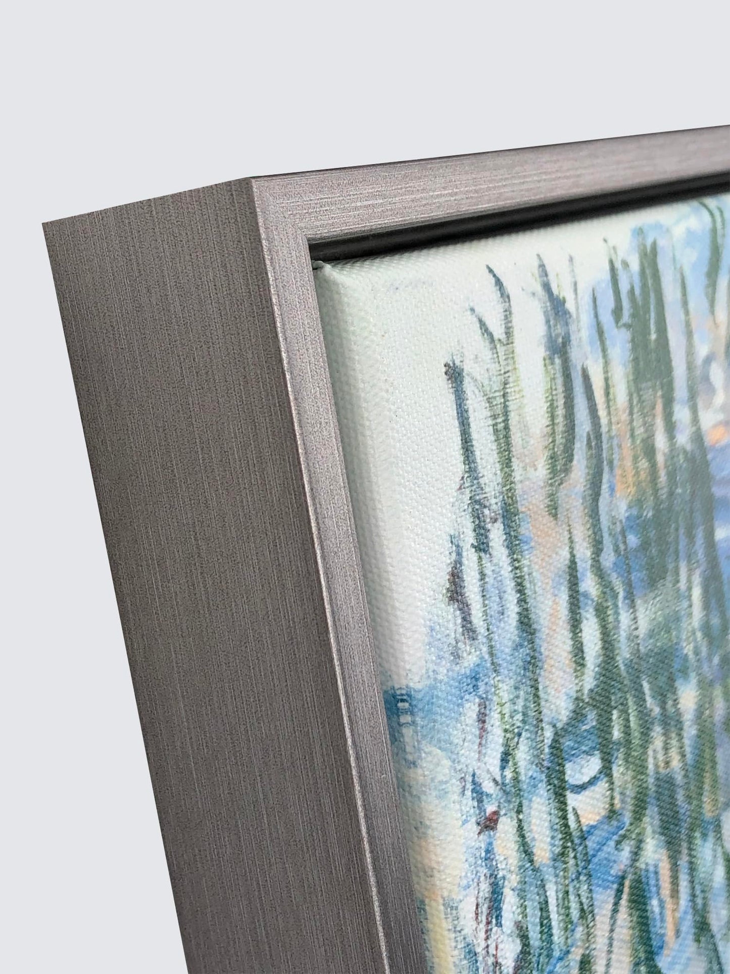 Wieco Art - Water Lilies by Claude Monet Oil Paintings Flowers Reproduction Giclee Canvas Prints Modern Landscape Artwork Picture Printed on Canvas Wall Art for Home Office Decorations