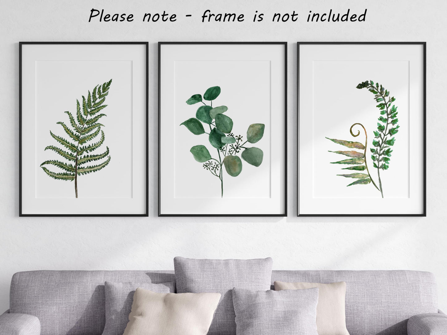 Eviepops Prints Dandelion Quote Wall Art Set of 3 Unframed Prints, Plant Decor, Living Room Bedroom Poster Home Decor, Every Dream Begins with a Wish (A4)