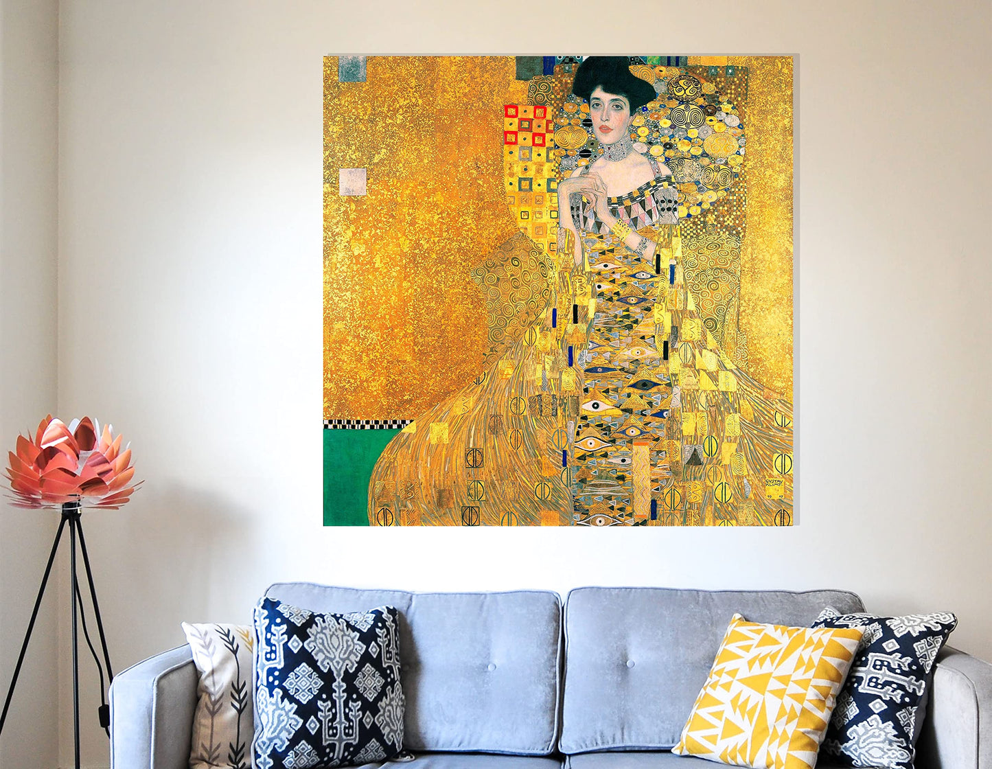 Portrait of Adele Bloch-Bauer Canvas Prints Wall Art