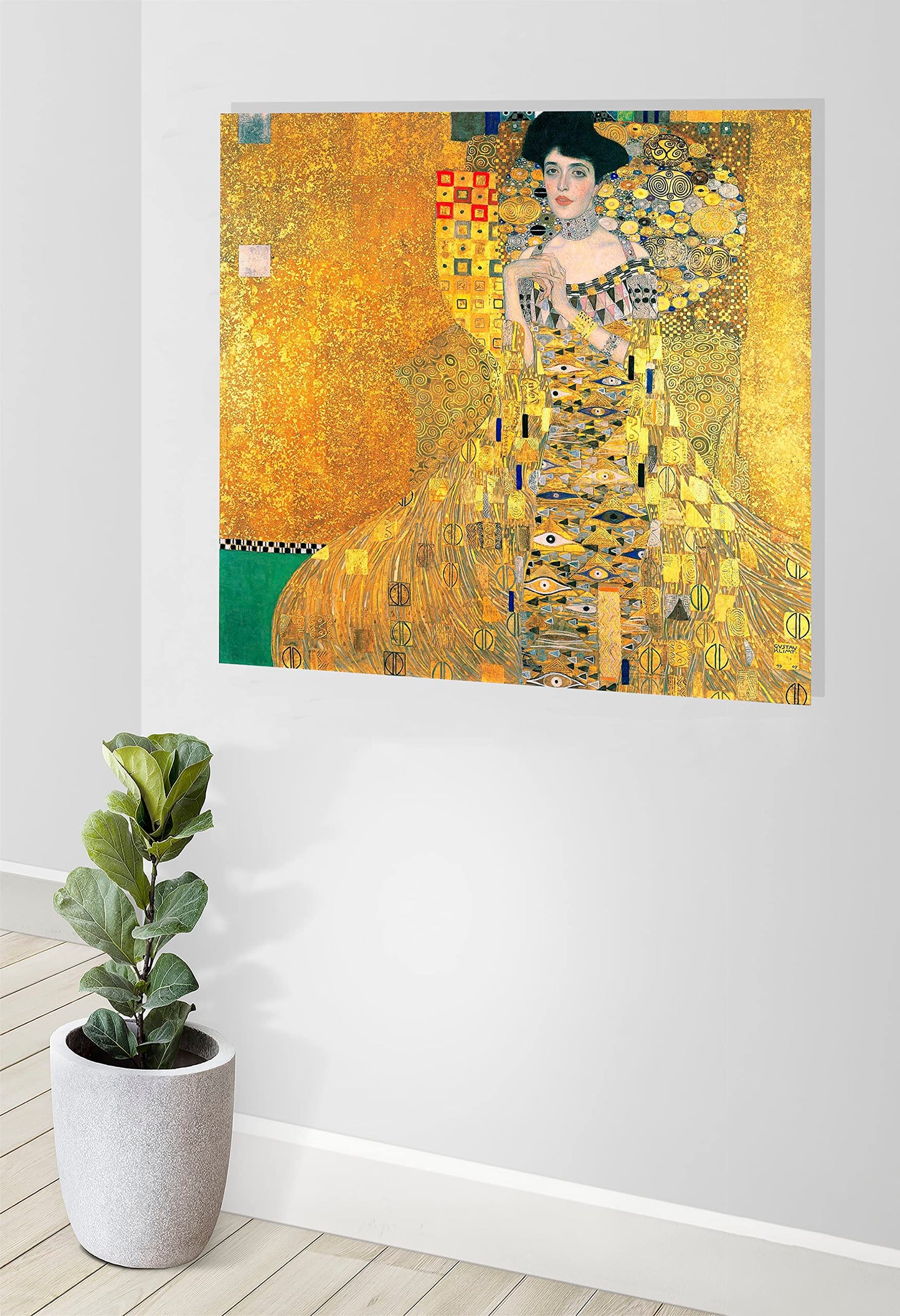Portrait of Adele Bloch-Bauer Canvas Prints Wall Art