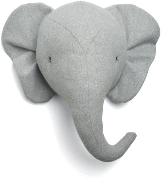 Mamas & Papas Nursery Décor, Born to be Wild, Wall Art, Elephant, Grey/Oak