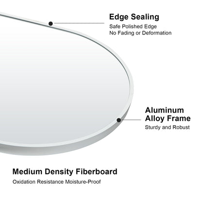 Holdfiturn 50cm Round Mirror,Large Modern Gold Copper Brushed Frame Wall Mirror,Metal Framed HD Glass Wall Mirror circle mirror for Makeup Bathroom Living Room Bedroom