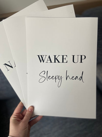 Dream Love Live Quotes set of 3 Unframed Prints, Home Decor Wall Art, Dream Without Fear, Love Without Limits, Live Without Regrets (A4)