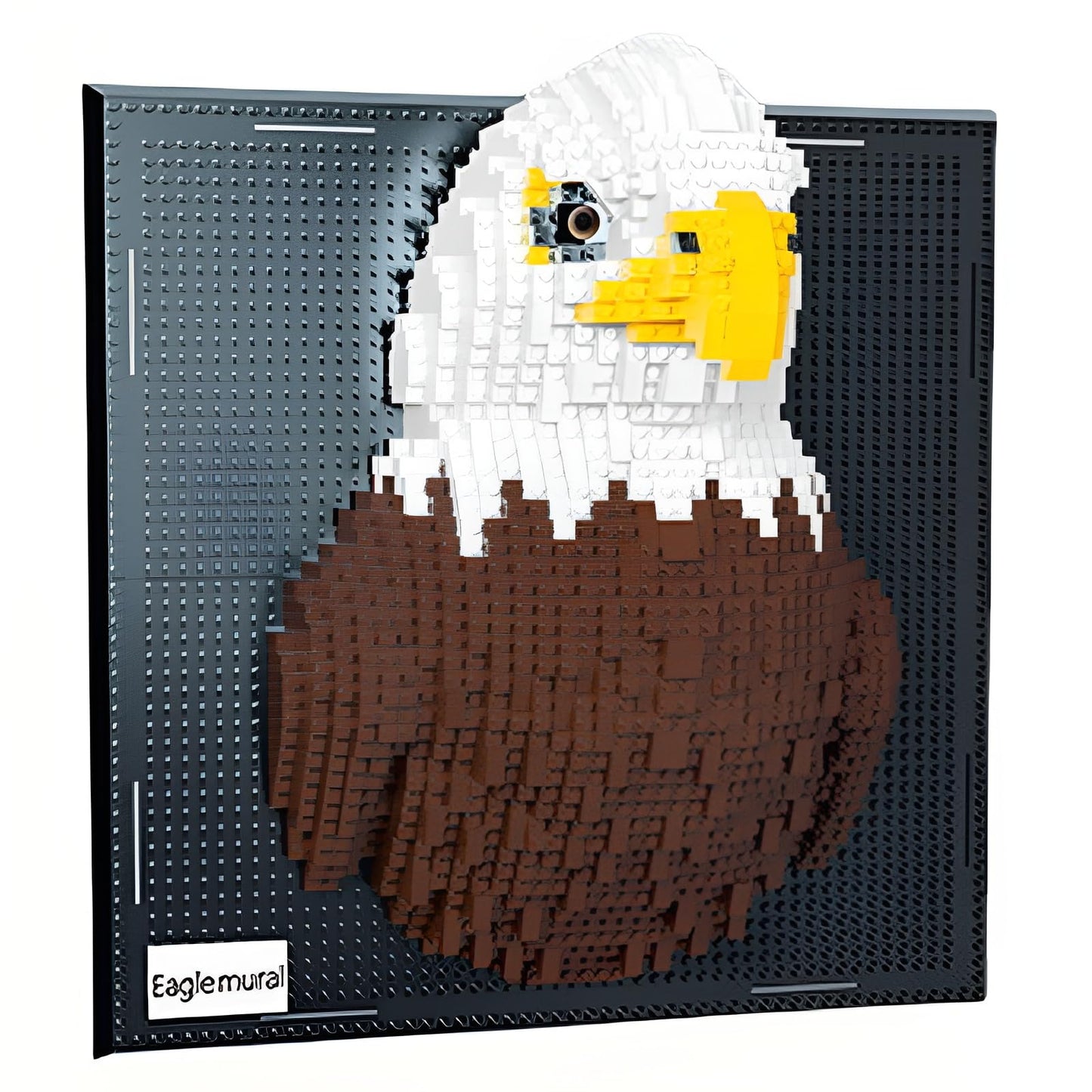 Chameleon Building Blocks Set, Wall Art Animals Building Kit, Micro Mini Building Bricks for Home Office, Creative Present for Adults Kids Aged 8+ (2688PCS)