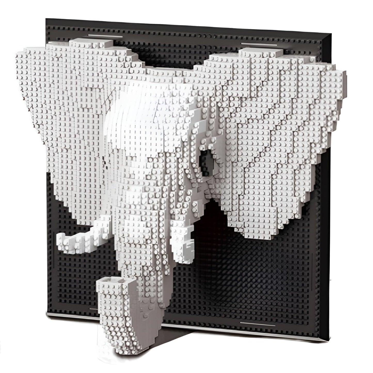 Chameleon Building Blocks Set, Wall Art Animals Building Kit, Micro Mini Building Bricks for Home Office, Creative Present for Adults Kids Aged 8+ (2688PCS)