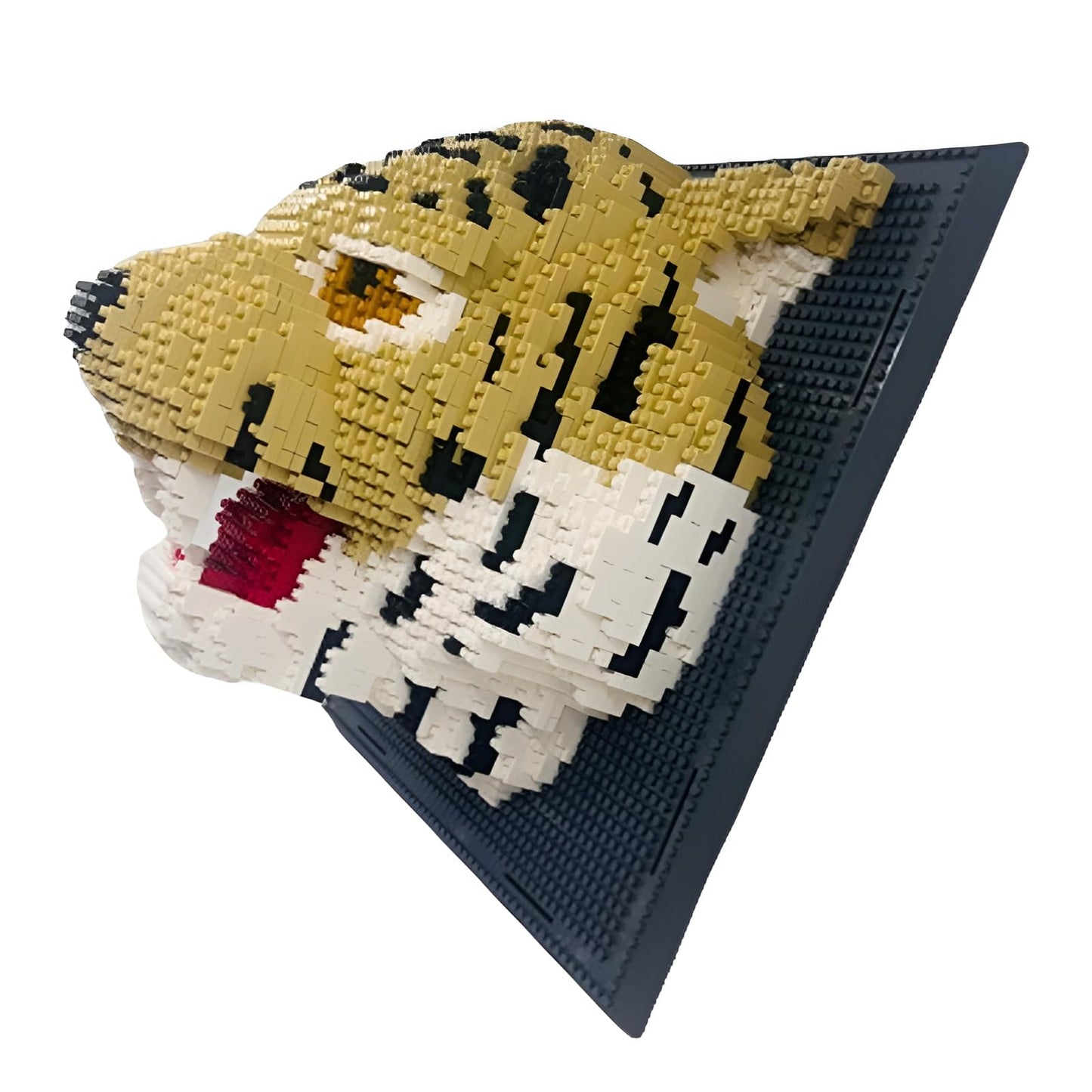 Chameleon Building Blocks Set, Wall Art Animals Building Kit, Micro Mini Building Bricks for Home Office, Creative Present for Adults Kids Aged 8+ (2688PCS)