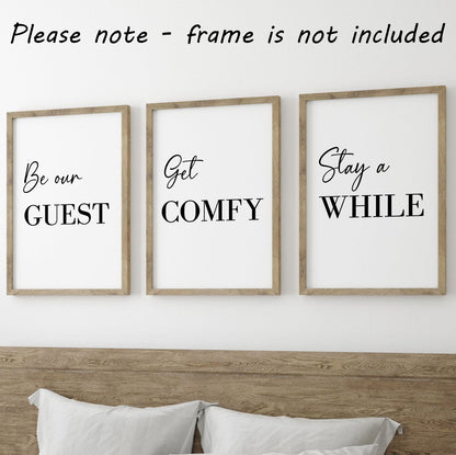 Dream Love Live Quotes set of 3 Unframed Prints, Home Decor Wall Art, Dream Without Fear, Love Without Limits, Live Without Regrets (A4)