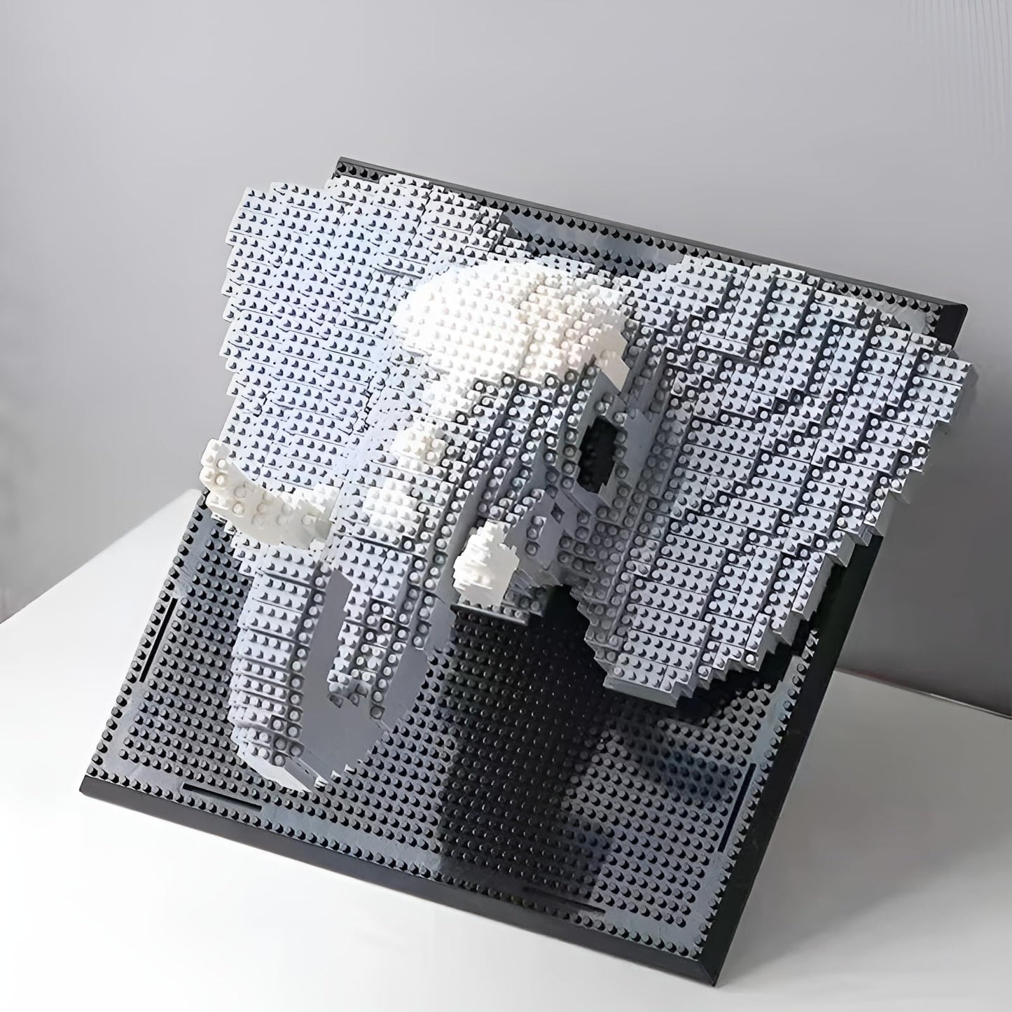 Chameleon Building Blocks Set, Wall Art Animals Building Kit, Micro Mini Building Bricks for Home Office, Creative Present for Adults Kids Aged 8+ (2688PCS)