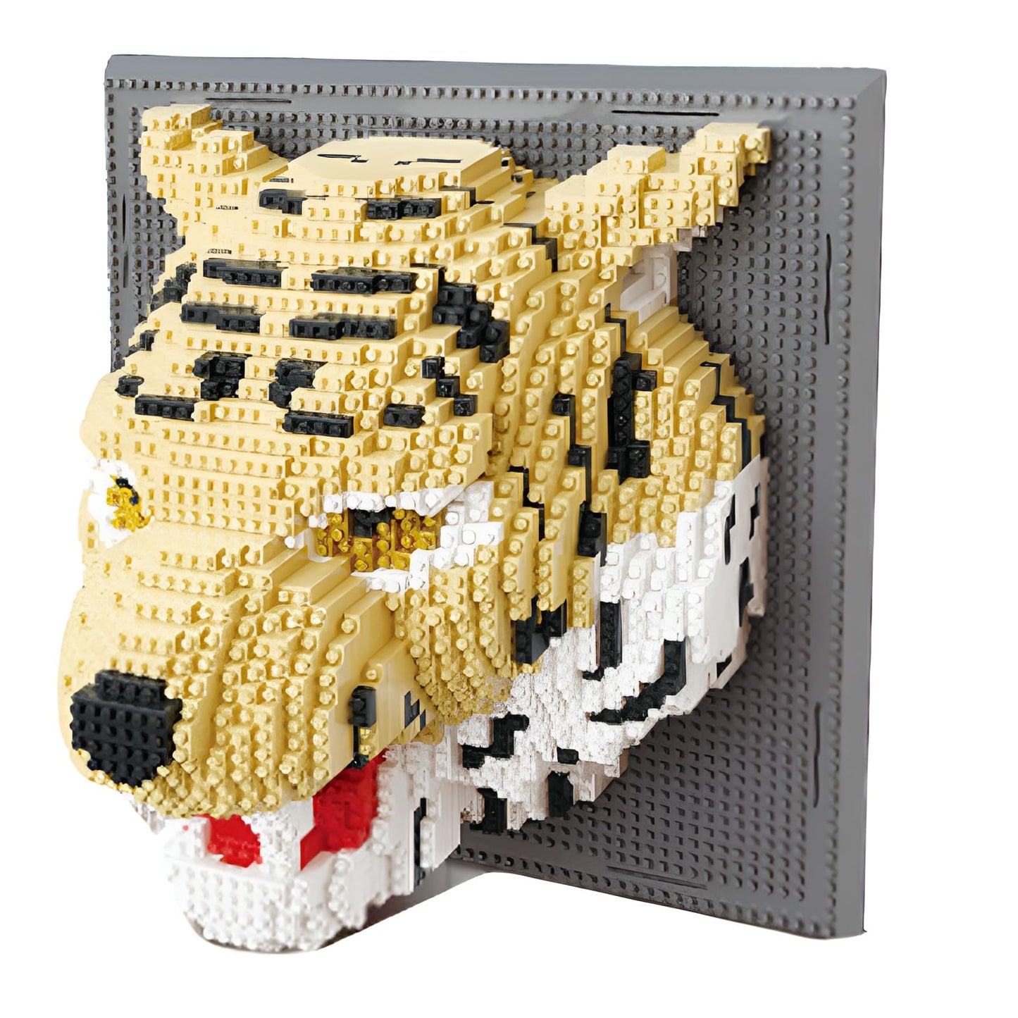 Chameleon Building Blocks Set, Wall Art Animals Building Kit, Micro Mini Building Bricks for Home Office, Creative Present for Adults Kids Aged 8+ (2688PCS)