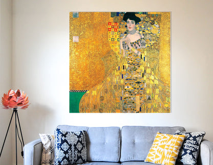 Portrait of Adele Bloch-Bauer Canvas Prints Wall Art