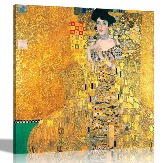 Portrait of Adele Bloch-Bauer Canvas Prints Wall Art